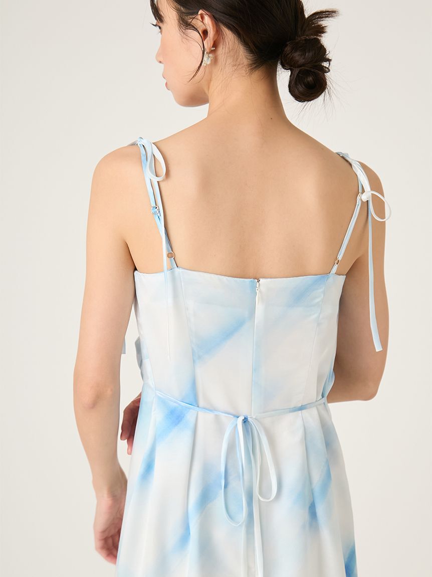 FRAY I.D「タックドレープキャミワンピース」|ワンピース|