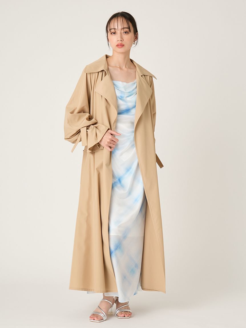 FRAY I.D「タックドレープキャミワンピース」|ワンピース|