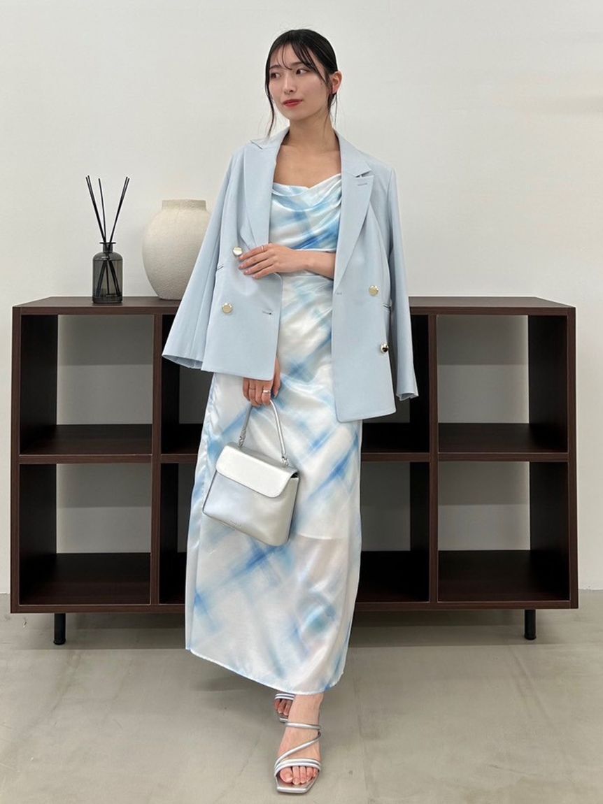 FRAY I.D「タックドレープキャミワンピース」|ワンピース|