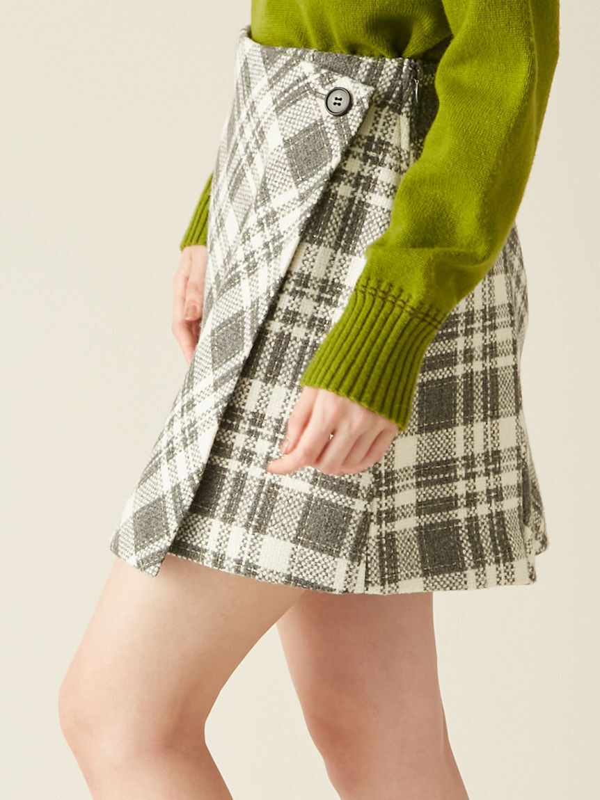 LILY BROWN「【WEB限定サイズ2】ロービングチェックスカショーパン」|その他|