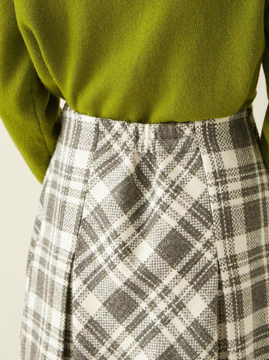 LILY BROWN「【WEB限定サイズ2】ロービングチェックスカショーパン」|その他|