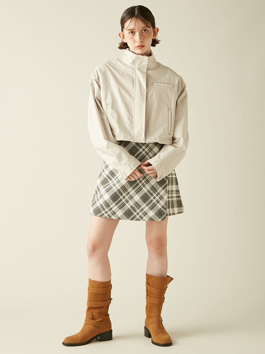 LILY BROWN「【WEB限定サイズ2】ロービングチェックスカショーパン」|その他|