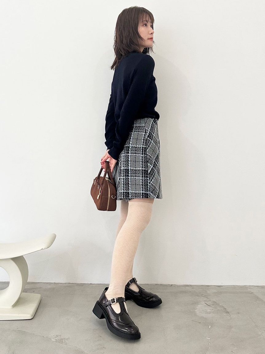 LILY BROWN「【WEB限定サイズ2】ロービングチェックスカショーパン」|その他|