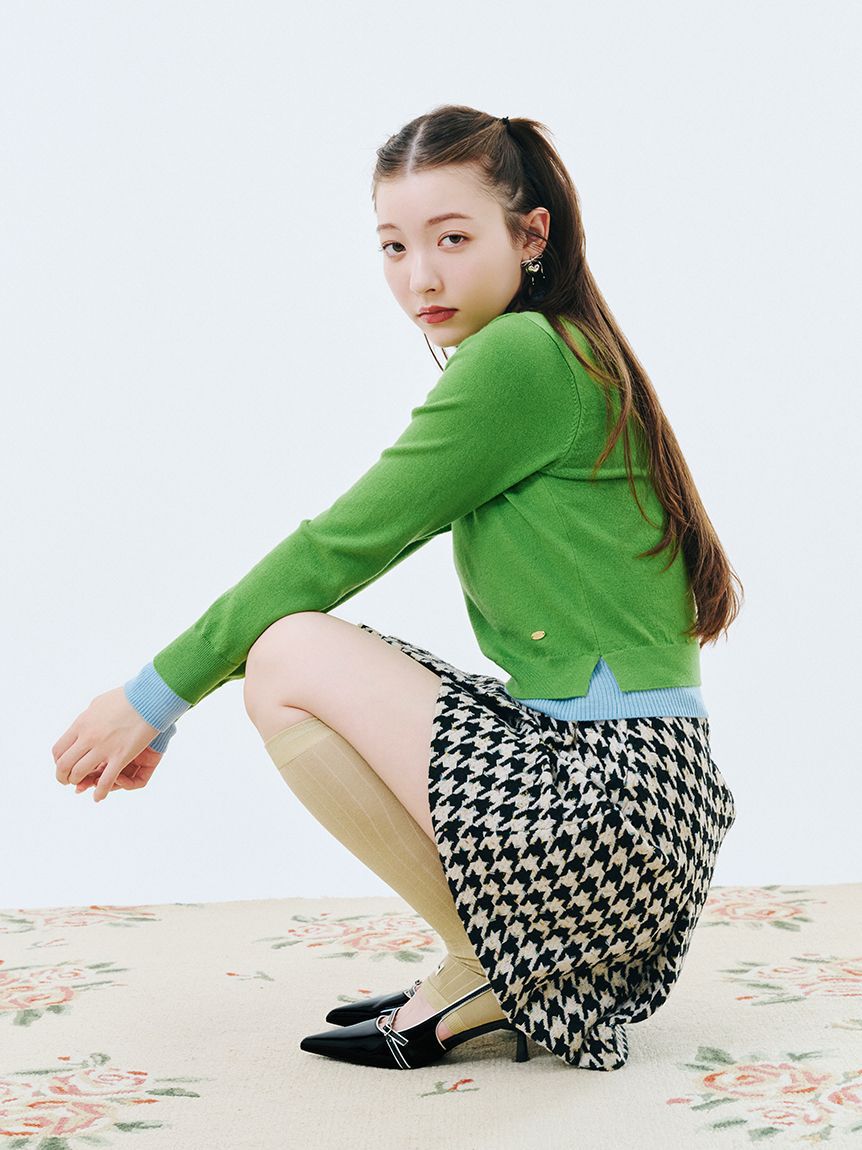 LILY BROWN「【WEB限定サイズ2】ロービングチェックスカショーパン」|その他|