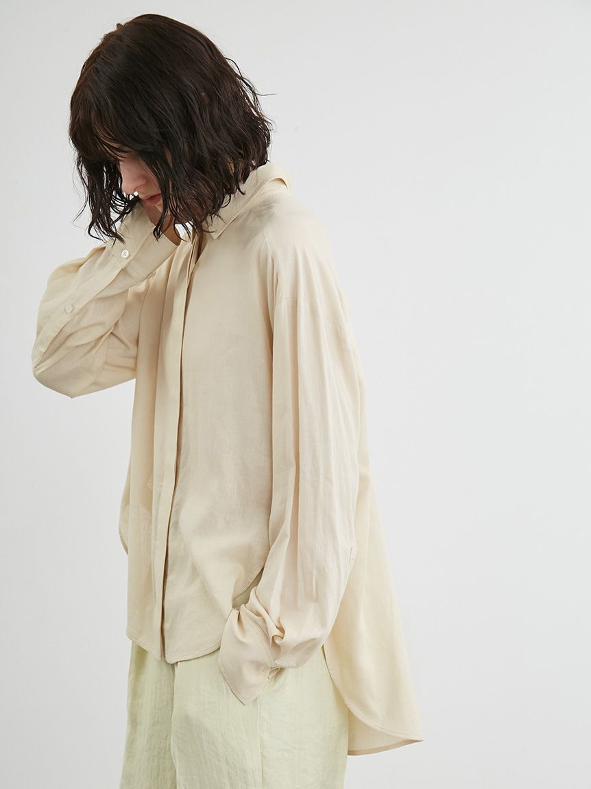 styling/「サイドタブワイドシャツ」|シャツ・ブラウス|