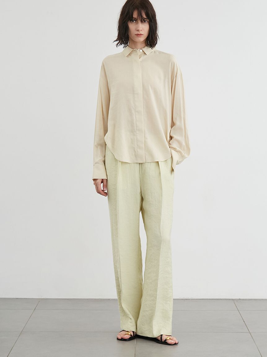 styling/「サイドタブワイドシャツ」|シャツ・ブラウス|