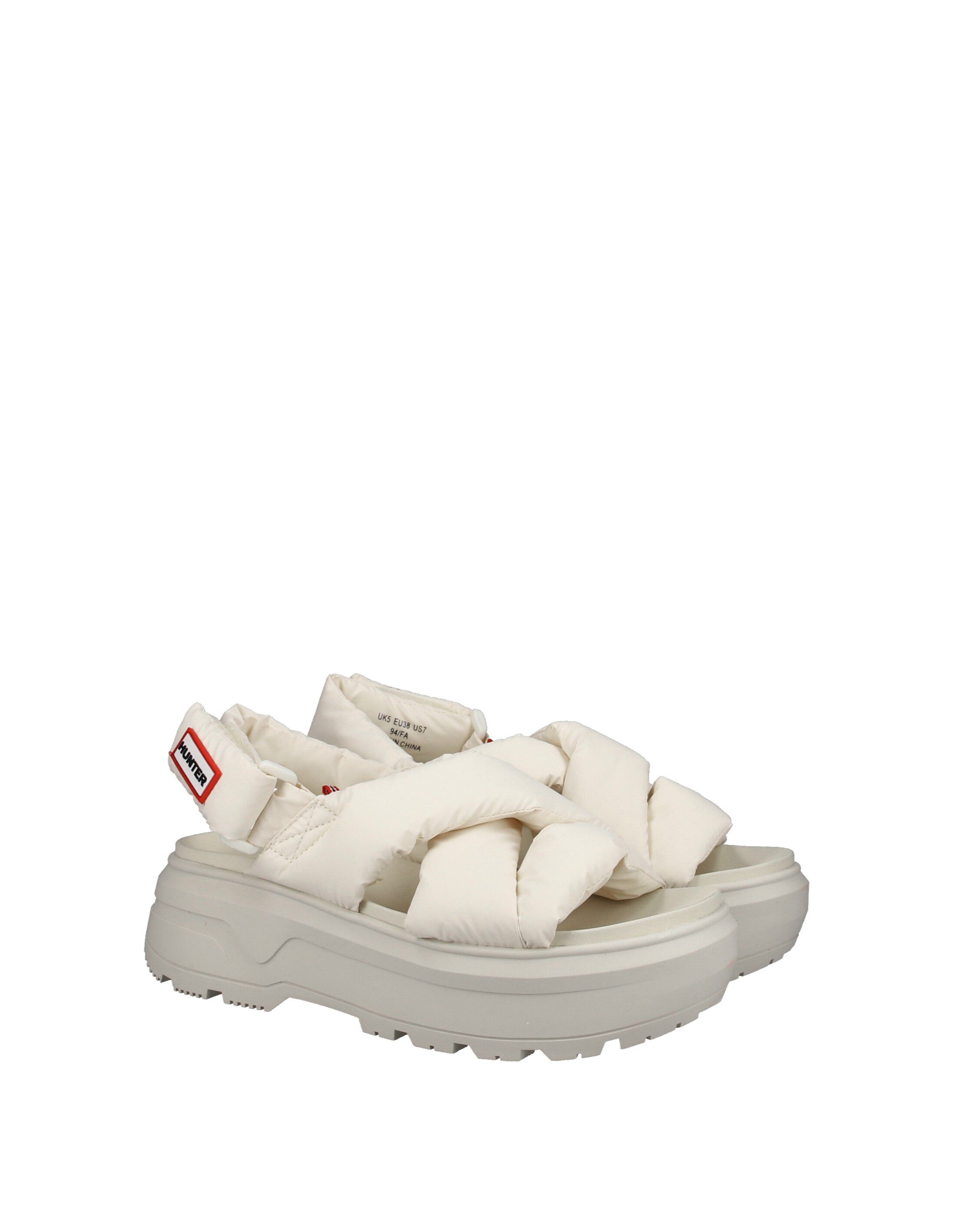 HUNTER「ユニセックス シティ リベル パフド クロスオーバー サンダル」|サンダル|