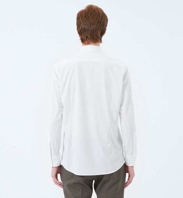 MACKINTOSH PHILOSOPHY「トロッター ボタンダウンシャツ 無地/トリコットストライプ」|シャツ・ブラウス|