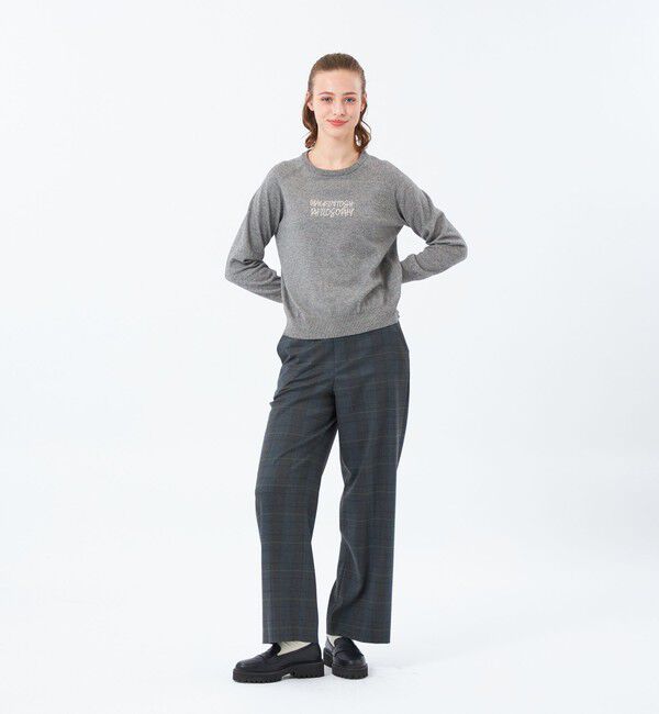 MACKINTOSH PHILOSOPHY「ライティングロゴニット」|ニット・セーター|