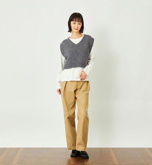 MACKINTOSH PHILOSOPHY「GREY LABEL ローゲージショートベスト」|ニット・セーター|