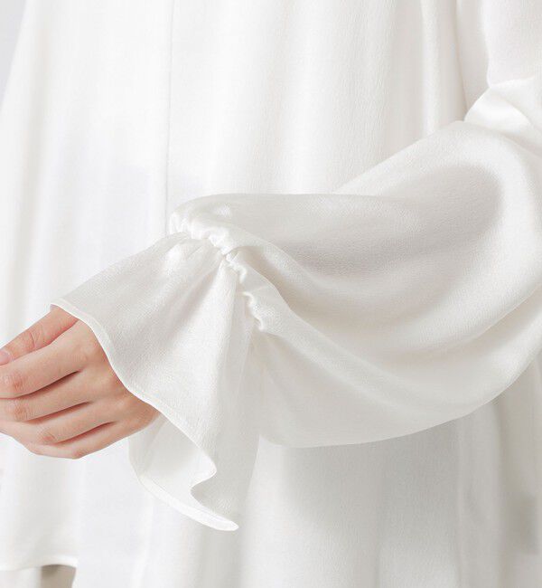  「ヴィンテージサテンボウタイブラウス」|シャツ・ブラウス|
