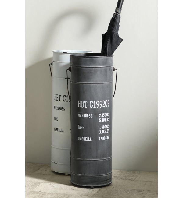 TOKYO DESIGN CHANNEL「ペール缶・アンブレラスタンド」|その他|ブラック