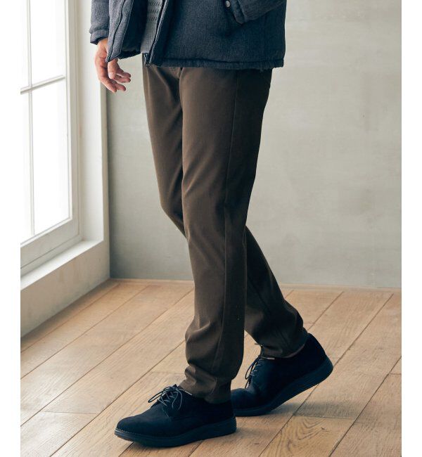ikka「EASY STRETCH 起毛5Pパンツ」|その他|ブラウン