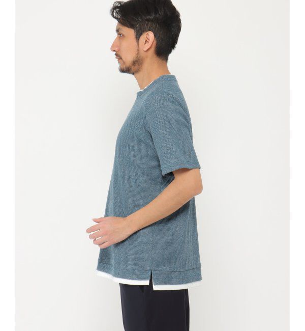 ikka「ワッフルフェイクＴ」|Tシャツ・カットソー|