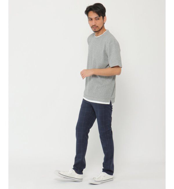 ikka「ワッフルフェイクＴ」|Tシャツ・カットソー|