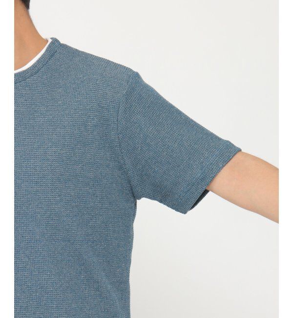 ikka「ワッフルフェイクＴ」|Tシャツ・カットソー|