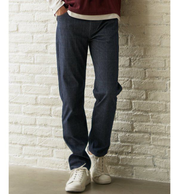 ikka「EASYSTRETCH イージーストレッチ チェック5P」|その他|