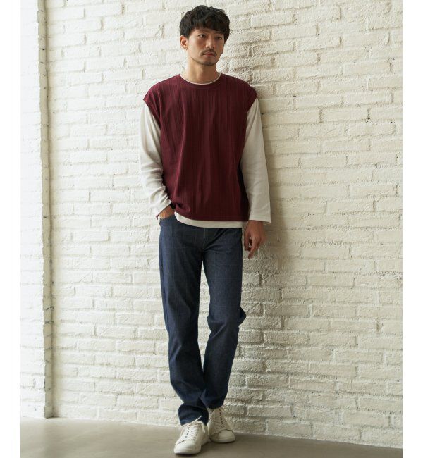 ikka「EASYSTRETCH イージーストレッチ チェック5P」|その他|