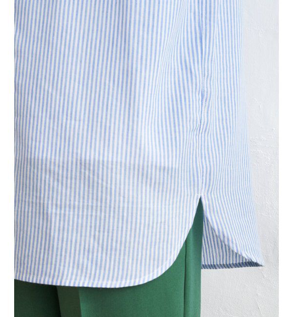 ikka「フレンチリネンMIX長袖シャツ」|シャツ・ブラウス|