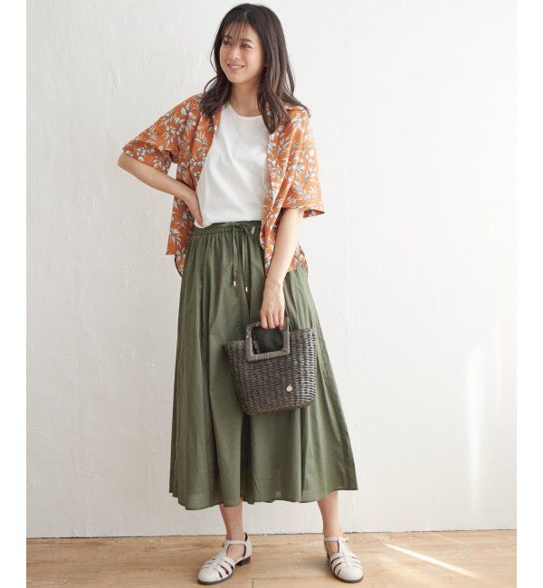 ikka「【雑誌 InRed 6月号掲載】コットンボリュームスカーチョ」|その他|