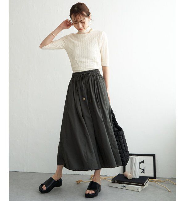 ikka「【雑誌 InRed 6月号掲載】コットンボリュームスカーチョ」|その他|