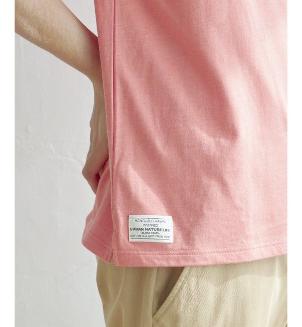 ikka「【親子おそろい】URBAN NATURE LIFE アーバンネイチャーライフ ワンポイントTシャツ」|Tシャツ・カットソー|