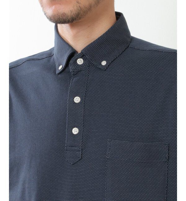 IKKA LOUNGE「ドライラックスボタンダウンポロシャツ」|Tシャツ・カットソー|