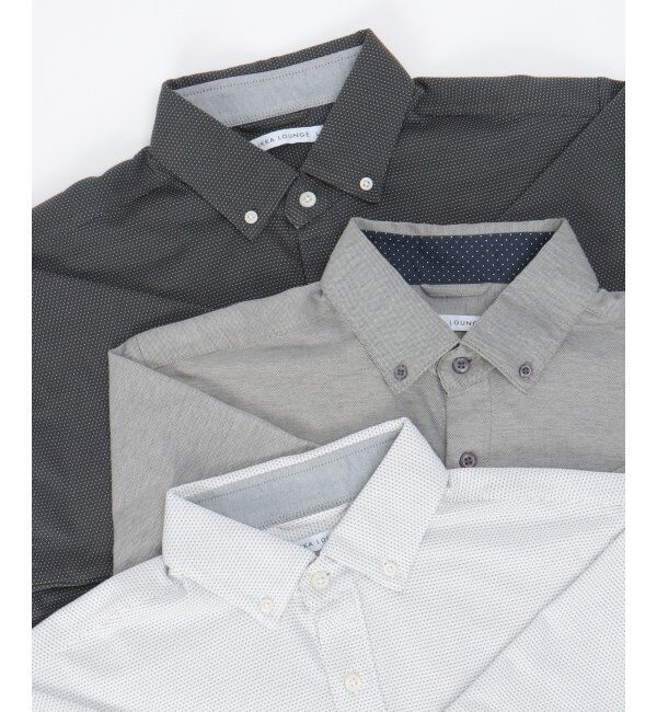 IKKA LOUNGE「ドライラックスボタンダウンポロシャツ」|Tシャツ・カットソー|