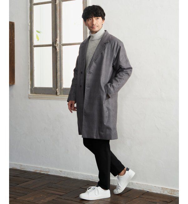 ikka「sorona(R) ウールライクチェスターコート」|その他|