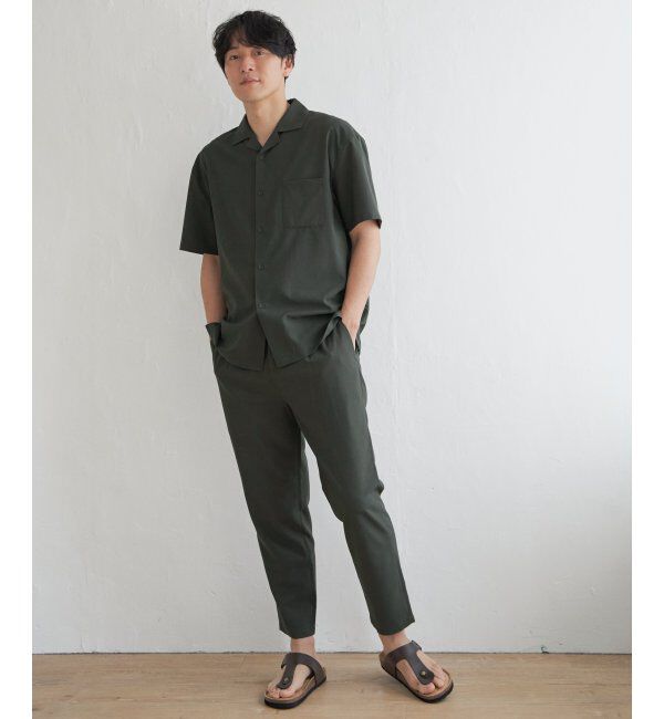 ikka「【セットアップ対応】Reflax(R) リラックスイージーアンクルパンツ」|その他|