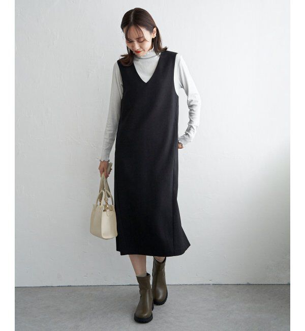 ikka「PUストレッチトラックソールブーツ」|その他|