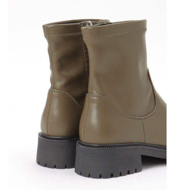 ikka「PUストレッチトラックソールブーツ」|その他|