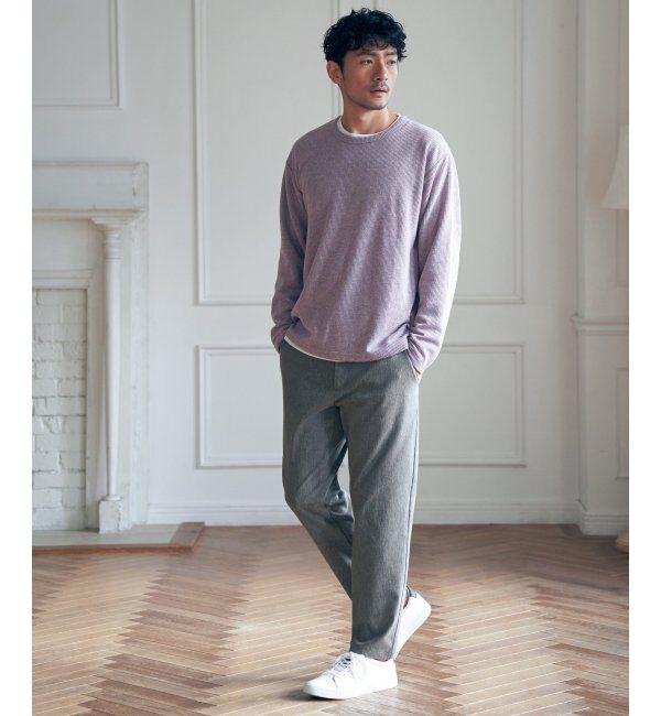 ikka「GOKU楽パンツ EASY STRETCH 起毛イージー」|その他|