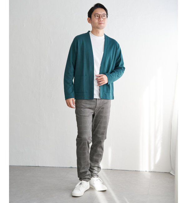 ikka「GOKU楽パンツ EASY STRETCH チェック5ポケット」|その他|