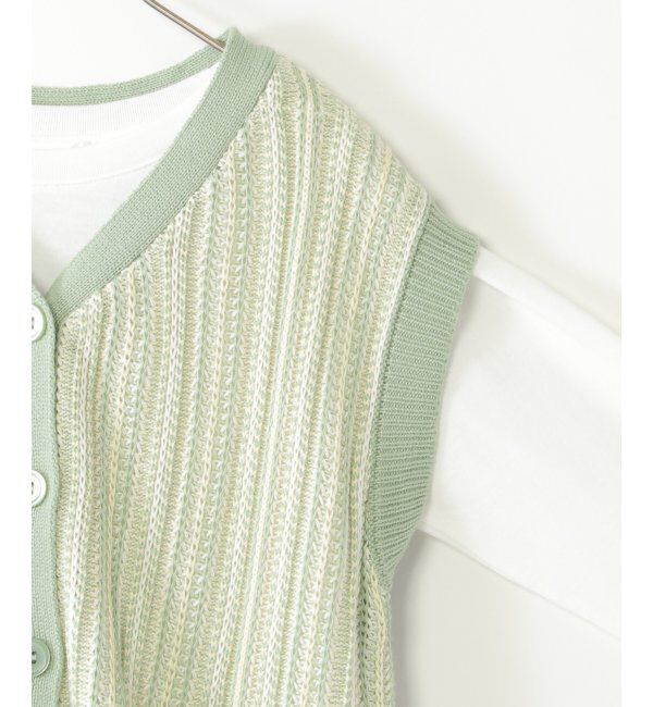 ikka kids「【親子おそろい】サイドボタンニットベストアンサンブル（120~160cm）」|その他|