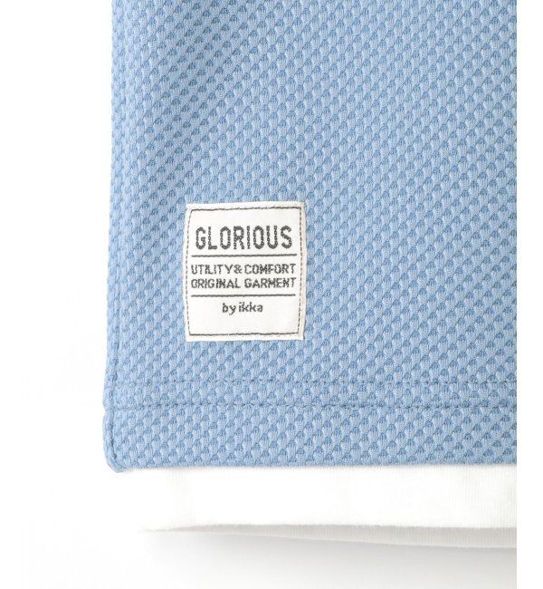 ikka kids「【親子おそろい】パイナップルレイヤード7分袖Tシャツ（120~160cm）」|Tシャツ・カットソー|