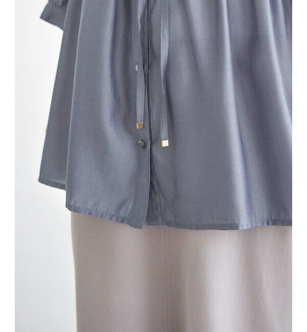 ikka「シアースキッパーブラウス」|シャツ・ブラウス|