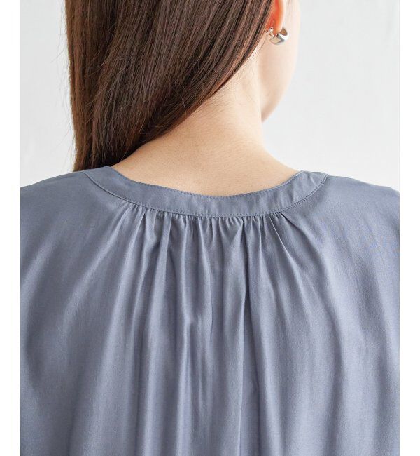 ikka「シアースキッパーブラウス」|シャツ・ブラウス|