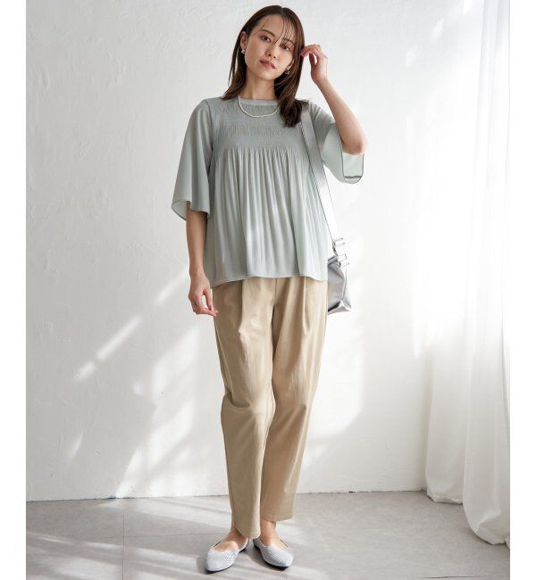 IKKA LOUNGE「【セットアップ対応】GOKU楽ワークテーパードパンツ」|その他|