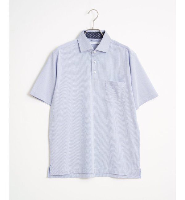 IKKA LOUNGE「【吸水速乾／イージーケア】アーバンドライカッタウェーポロシャツ」|Tシャツ・カットソー|