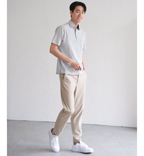 IKKA LOUNGE「【吸水速乾／イージーケア】アーバンドライカッタウェーポロシャツ」|Tシャツ・カットソー|