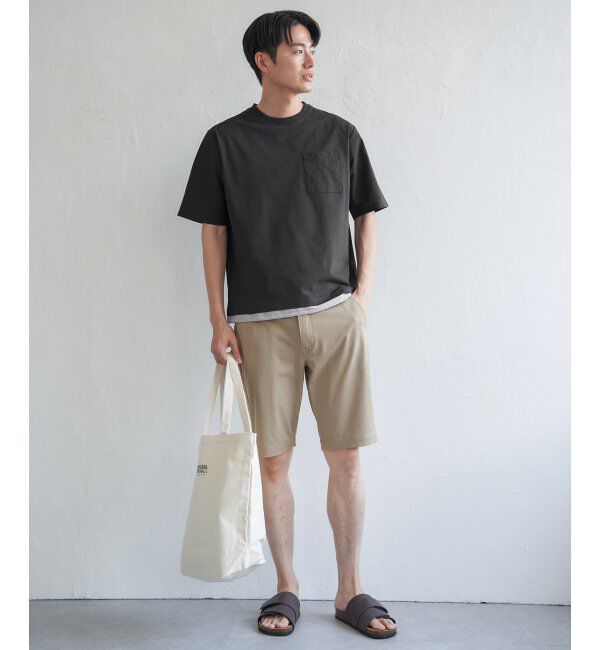 ikka「ドライメッシュドロストTシャツ」|Tシャツ・カットソー|