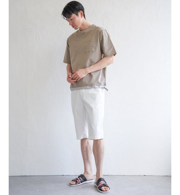 ikka「ドライメッシュドロストTシャツ」|Tシャツ・カットソー|