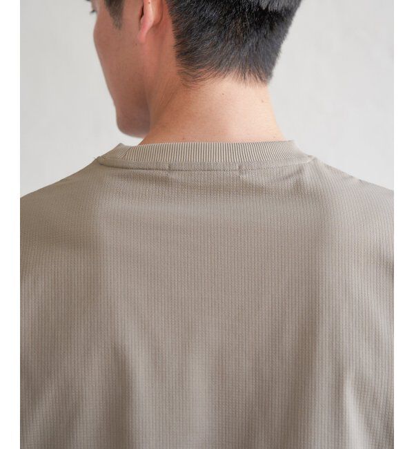 ikka「ドライメッシュドロストTシャツ」|Tシャツ・カットソー|
