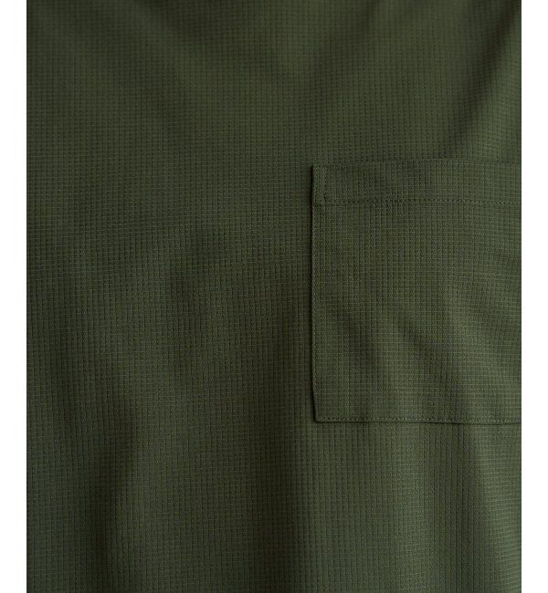 ikka「ドライメッシュドロストTシャツ」|Tシャツ・カットソー|