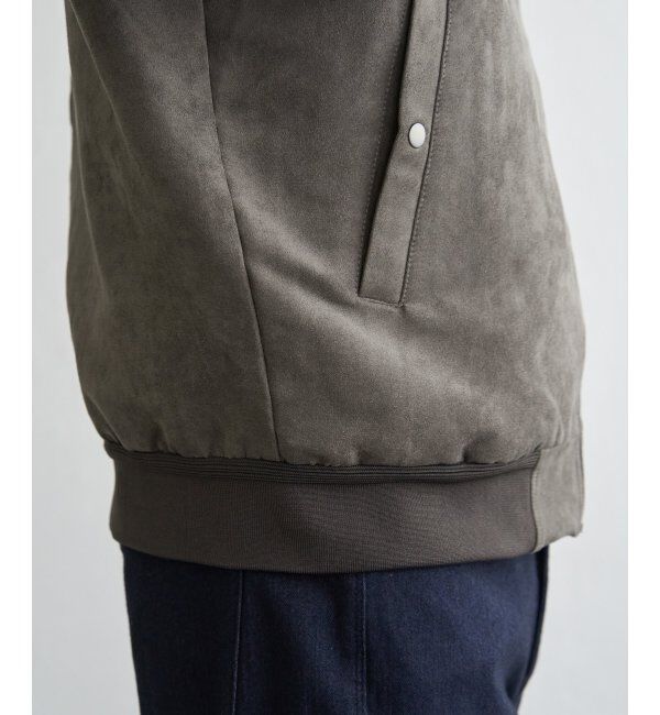 ikka「フェイクスウェードブルゾン」|ブルゾン・スタジャン|