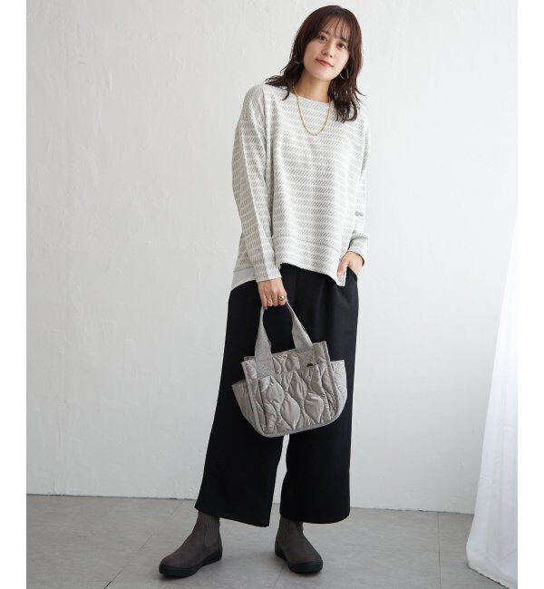 ikka「カットジャガード裾レイヤープルオーバー」|その他|