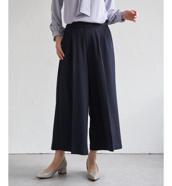 IKKA LOUNGE「【フォーマル対応／2点セット】GOKU楽 長袖フレアセット」|ワンピース|