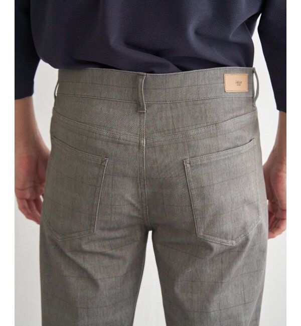 ikka「GOKU楽パンツ EASY STRETCHチェック5P」|その他|