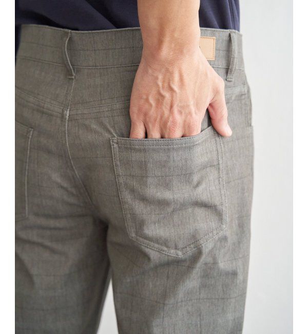 ikka「GOKU楽パンツ EASY STRETCHチェック5P」|その他|